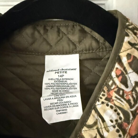 Alfred Dunner Women's Reversible Printed Jacket - Picture 6 of 9